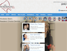 Tablet Screenshot of docsforteeth.com